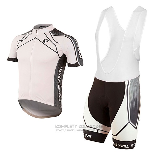 2017 Odziez Rowerowa Pearl Izumi Bialy Krotkie Rekawy i Rowerowe Szelkach